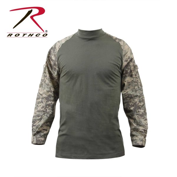 Rothco ACU Digital Camo Military NYCO FR Fire Retardant Combat Shirt 90000