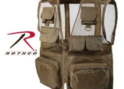 Rothco Coyote Brown Water Resistant Tactical Recon Vest 8647
