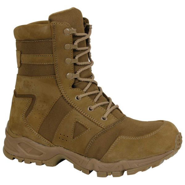 Rothco Coyote Brown AR 670-1 Forced Entry Tactical Boot - 8 Inch