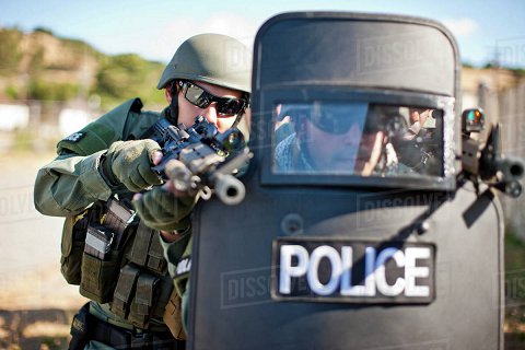 Rothco Police Anti-Riot Shield - Robbins Airsoft